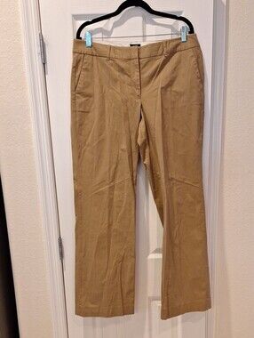 J. Crew - Khaki Tan City-Fit Chino Pants - 12